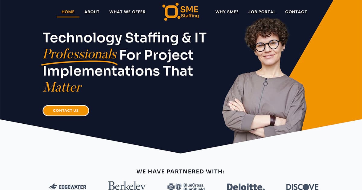 Technology Staffing & IT Professionals - SME Staffing
